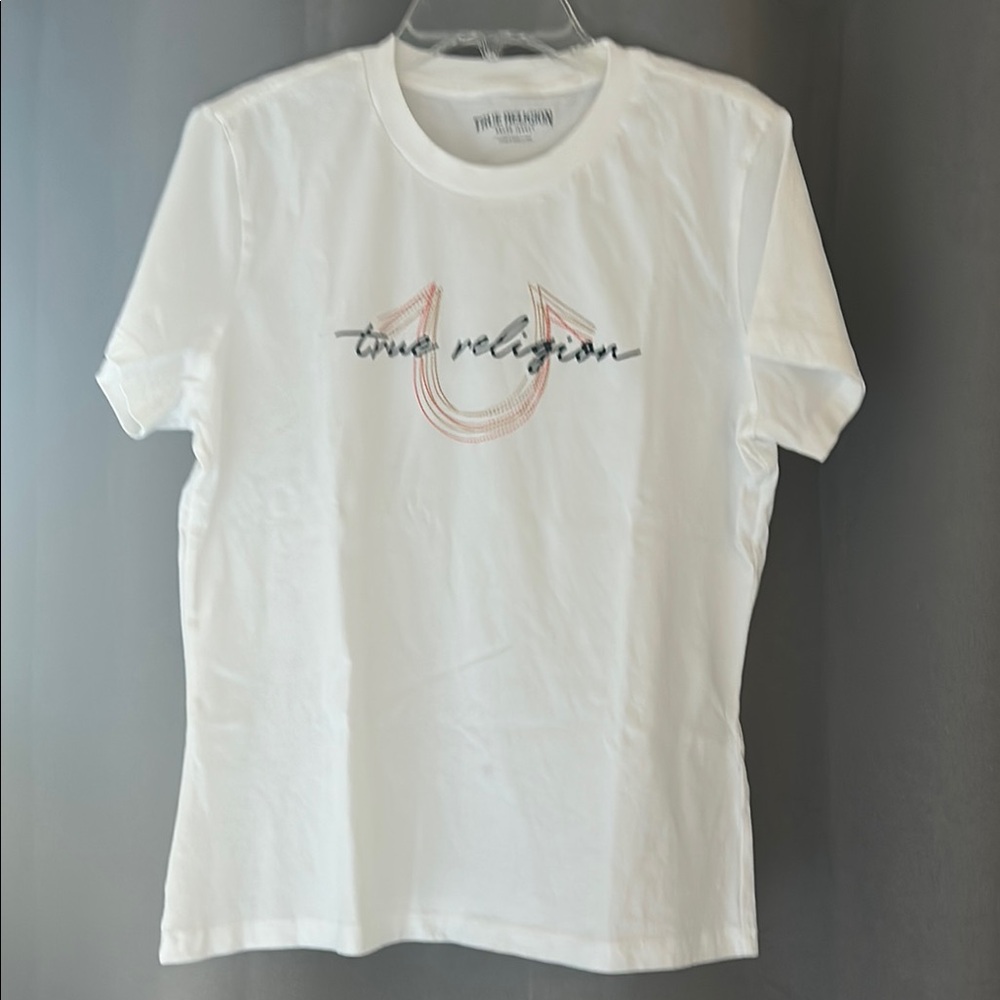 True Religion White Short Sleeve Tee NWOT